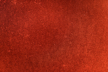 red background