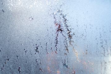 water drops on the window