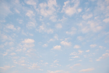 blue sky with clouds