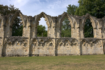 ruins of an church