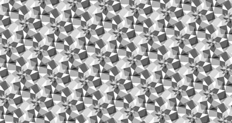 abstract geometric monochrome pattern-7b1b of the polygon-7b1