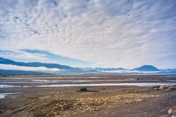 Bay of Hualaihué, Los Lagos, Chile.