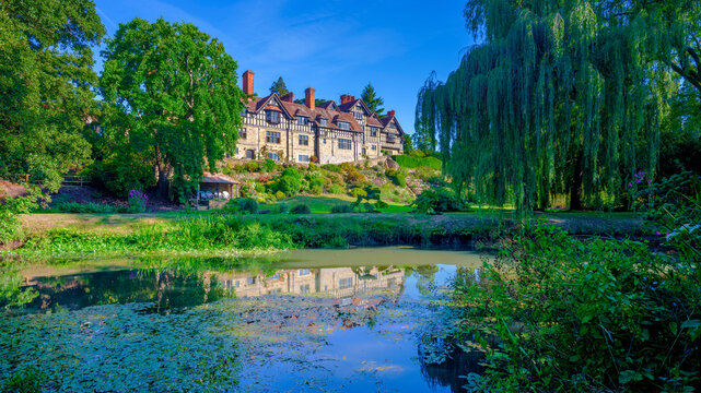 Stedham Hall and the River Rother in West Sussex