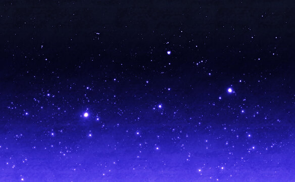 青色の満天の星空背景イメージ素材 © yukiyamori