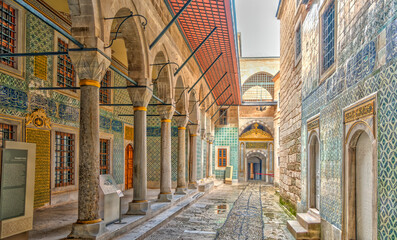 Fototapeta premium Topkapi Palace, Istanbul, HDR Image