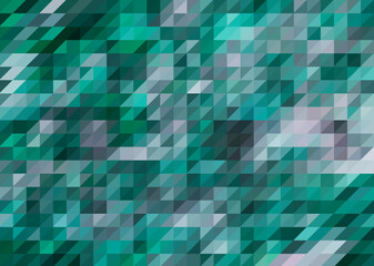 colored geometric background. colorful mosaic. texture with mathematical shapes. corrugated multi-colored surface.turquoise creative canvas