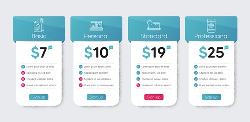 Interview documents, Graph laptop and Recovery laptop line icons set. Price table chart, business plan template. Smartphone buying sign. Cv attachment, Mobile report, Backup data. Vector