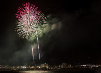 Spettocolo pirotecnico Carnevale di Viareggio