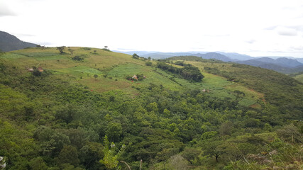 Obraz premium Scenery around Chimanimani National Park