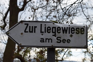 Zur Leigewiese am see