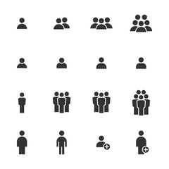 People Icon work group Team Vector.