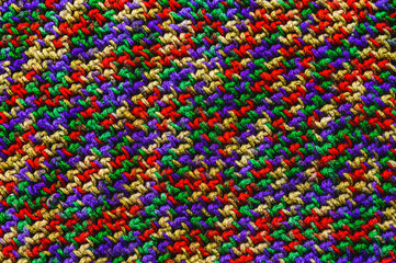 Fototapeta na wymiar knitted sweater close-up - texture.