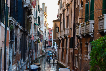 Naklejka na ściany i meble Venice canal