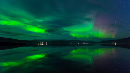 Northern Lights, Southern Iceland, Iceland, Europe