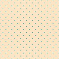 Polka dot seamless pattern background. Vector illustration. Wrapping paper. 