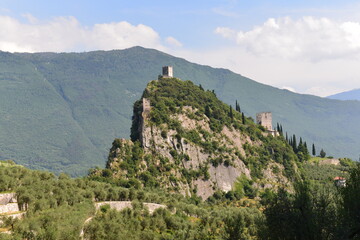 Fototapeta na wymiar Garda region in Trentino Italy