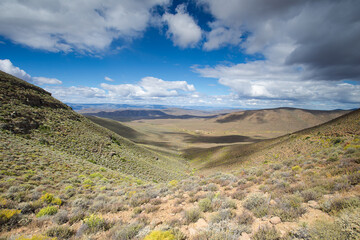 Wide Angle View over the Tankwa Karoo in the Direction of Southerland in the Northern Cape of South...