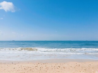beach and sea