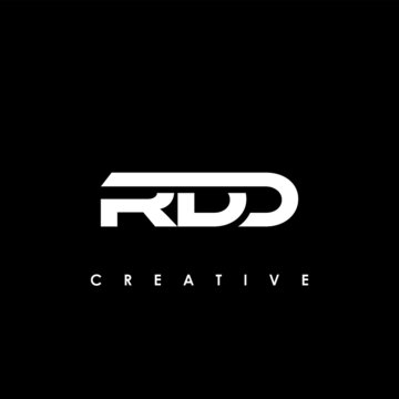 RDD Letter Initial Logo Design Template Vector Illustration