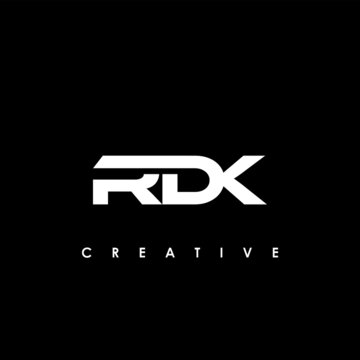 RDK Letter Initial Logo Design Template Vector Illustration