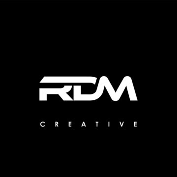 RDM Letter Initial Logo Design Template Vector Illustration