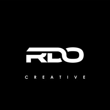 RDO Letter Initial Logo Design Template Vector Illustration