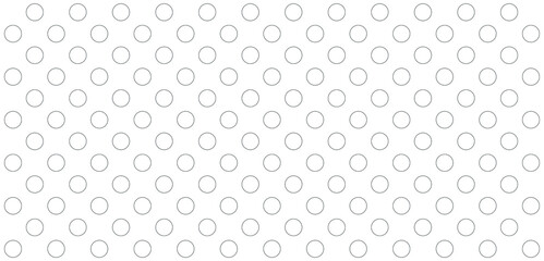 black and white polka dot pattern background vector