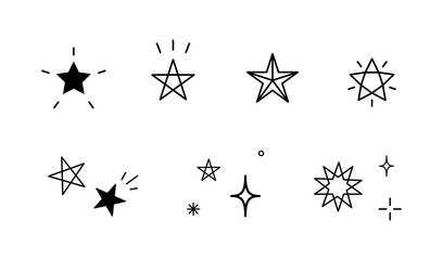 落書き 手描き風イラストのセット アイコン かわいい 吹き出し ハート 星 飾り 素材 Wall Mural Yugoro 落書き 手描き風イラストのセット アイコン かわいい 吹き出し ハート 星 飾り 素材 Wall Mural Yugoro