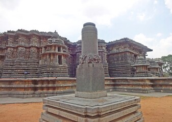 Fototapeta premium Hoysaleswara Temple, Halebidu,karnataka