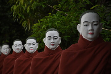 Statues in Myanmar