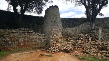 The ruins of Great Zimbabwe - obrazy, fototapety, plakaty