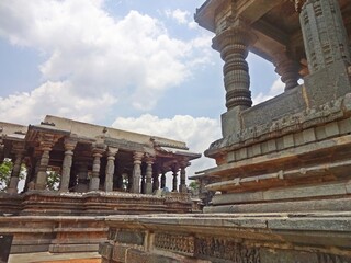 Obraz premium Hoysaleswara Temple, Halebidu,karnataka