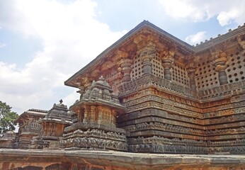 Fototapeta premium Hoysaleswara Temple, Halebidu,karnataka