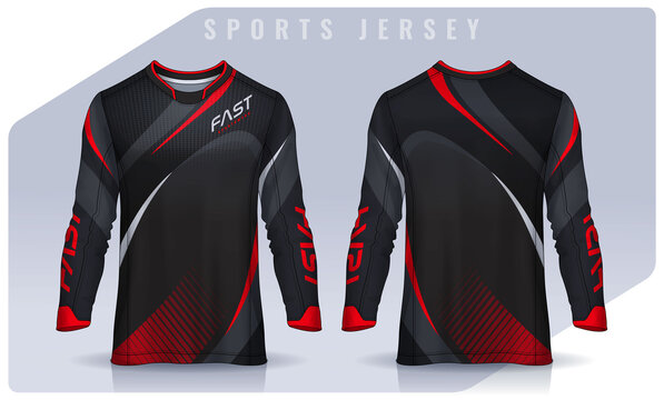 Football jersey on sale design full hand