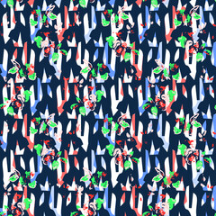Obraz premium seamless pattern with butterflies