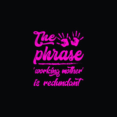 mothers and baby t-shirt design, print-ready design, vector