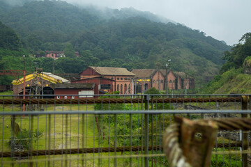 
Bucolic landscape in the mountains