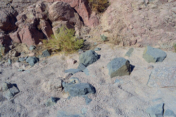Desert of Sinai Peninsula, Egypt. Near Sharm El Sheikh