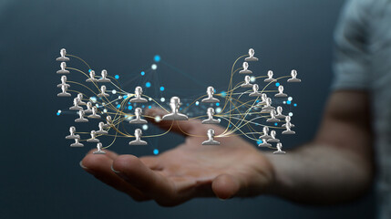 team hierarchy connection group digital