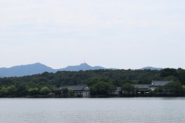 Xihu Park West Lake Scene View Hangzhou, China