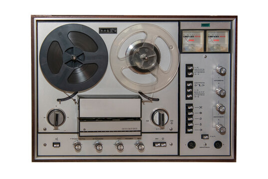 Reel tape recorder 1st class of the late 20-th century, made in the USSR