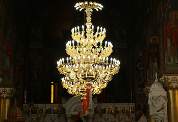 Chandelier of The Greek Orthodox Church
