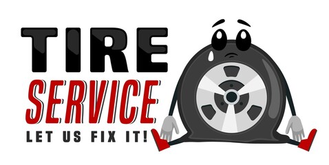 Wheels and tyre fitting service ad