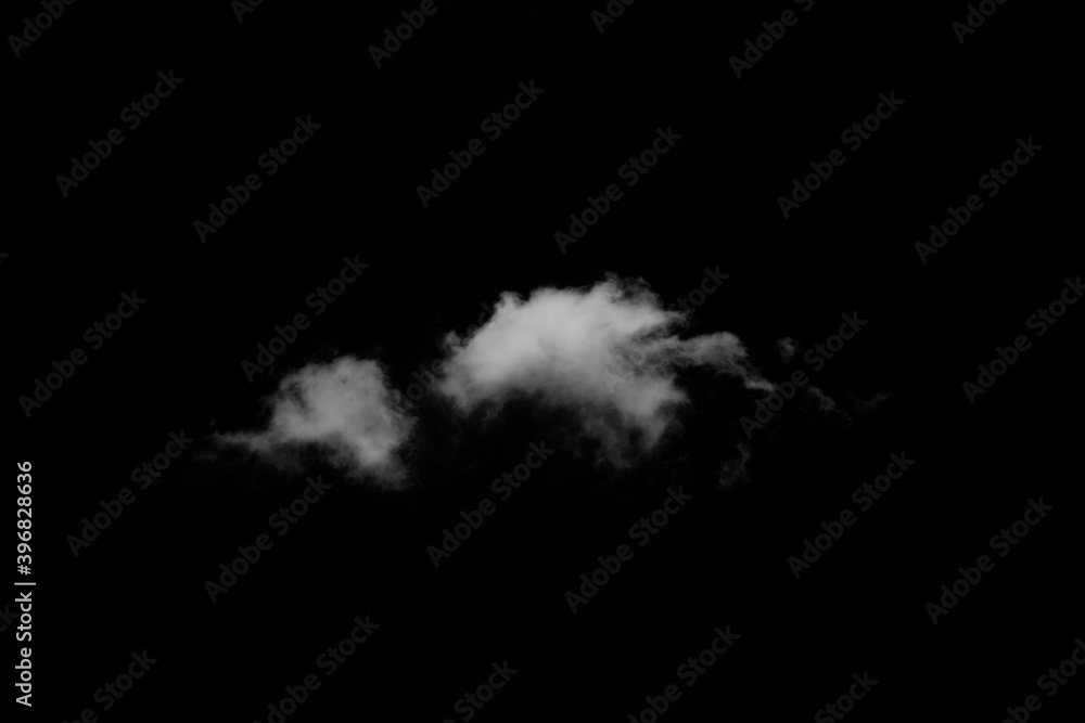 Canvas Prints white cloud object for nature design summer background.