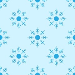 Abstract pattern flower for print and textiles etc