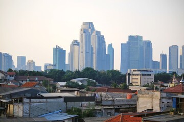 country skyline at night