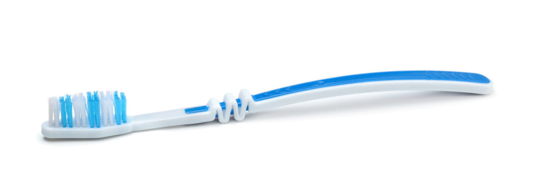 Toothbrush isolated on white.