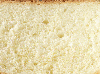 Texture of wheat bread close-up