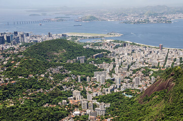 Obraz premium View on the city of Rio de Janeiro