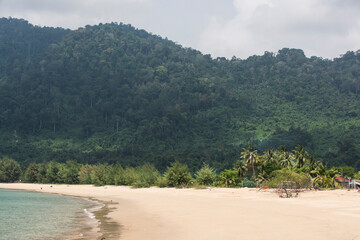 Strand auf der Insel Tioman in Malaysia.